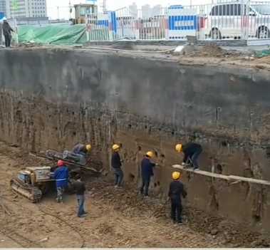 青岛胶南土钉墙支护